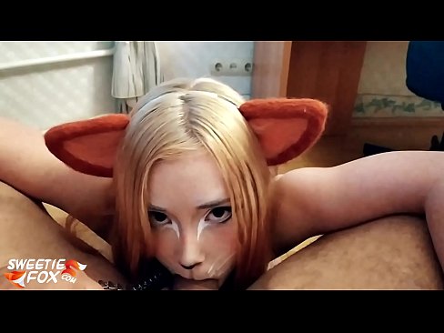 ❤️ Kitsune svelge pikk og cum i munnen ☑ Kvalitetssex ved no.pornmega-com.ru ❌